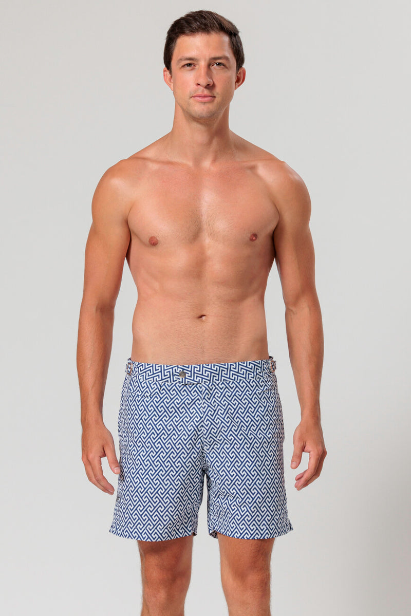 Rivea sustainable swimwear luxury swiss maillot bain éco-responsable bleu homme men luxe