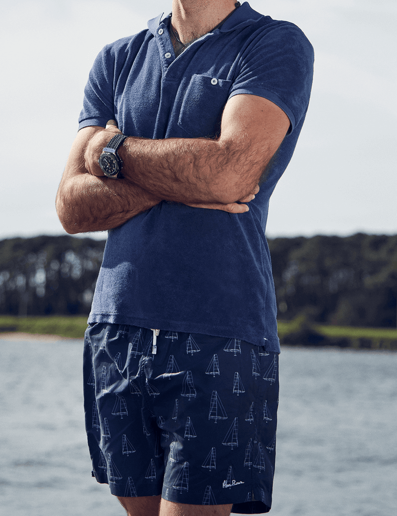 Alan Roura Rivea maillot de bain Riveart éco-responsable sustainable swimwear men homme luxe luxury swiss